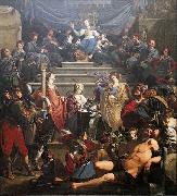 Allegory of the Court of Justice of Gedele in Ghent Theodoor Rombouts